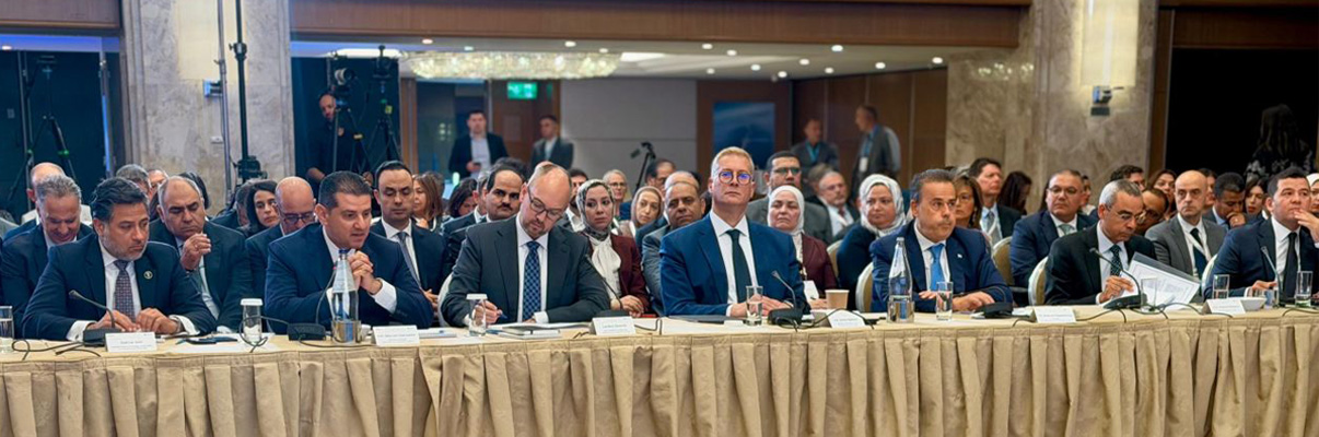 Minister of Petroleum and Mineral Resources in Athens during EMGF Roundtable 