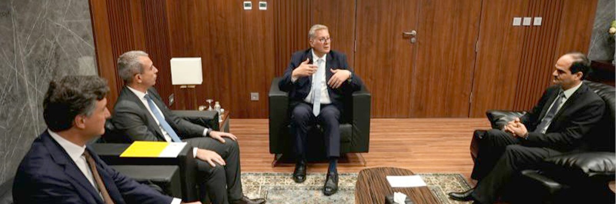Minister of Petroleum Discusses Oil and Gas Exploration Plans with Eni’s Head of North Africa and the Levant